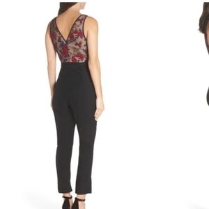 harlyn floral embroidered jumpsuit